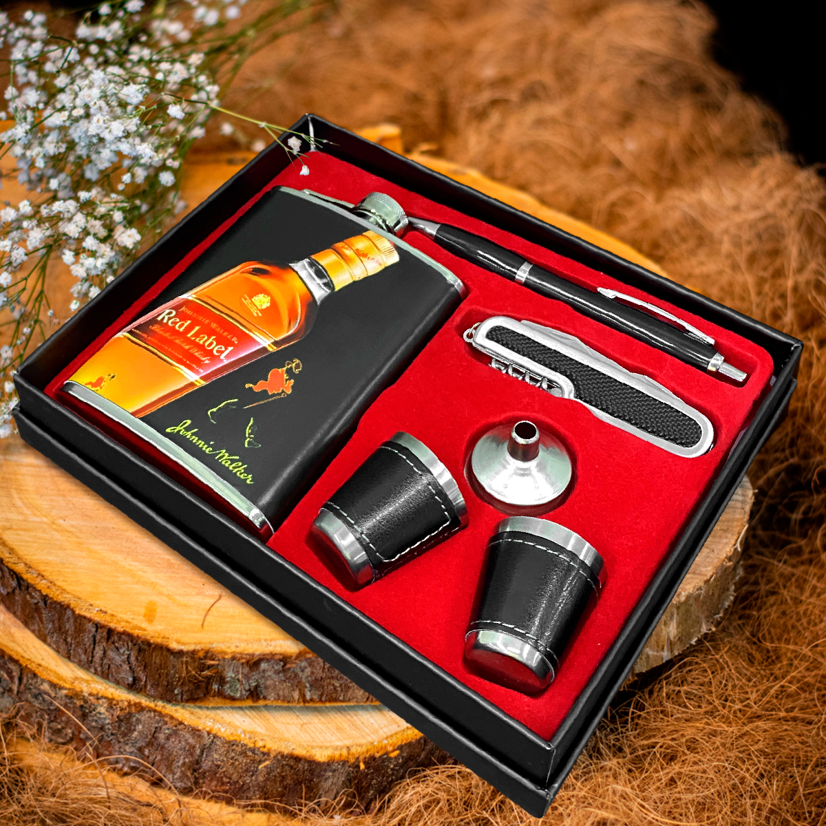 Miniatura 5 de Whiskera Licorera Con Copas MR-19